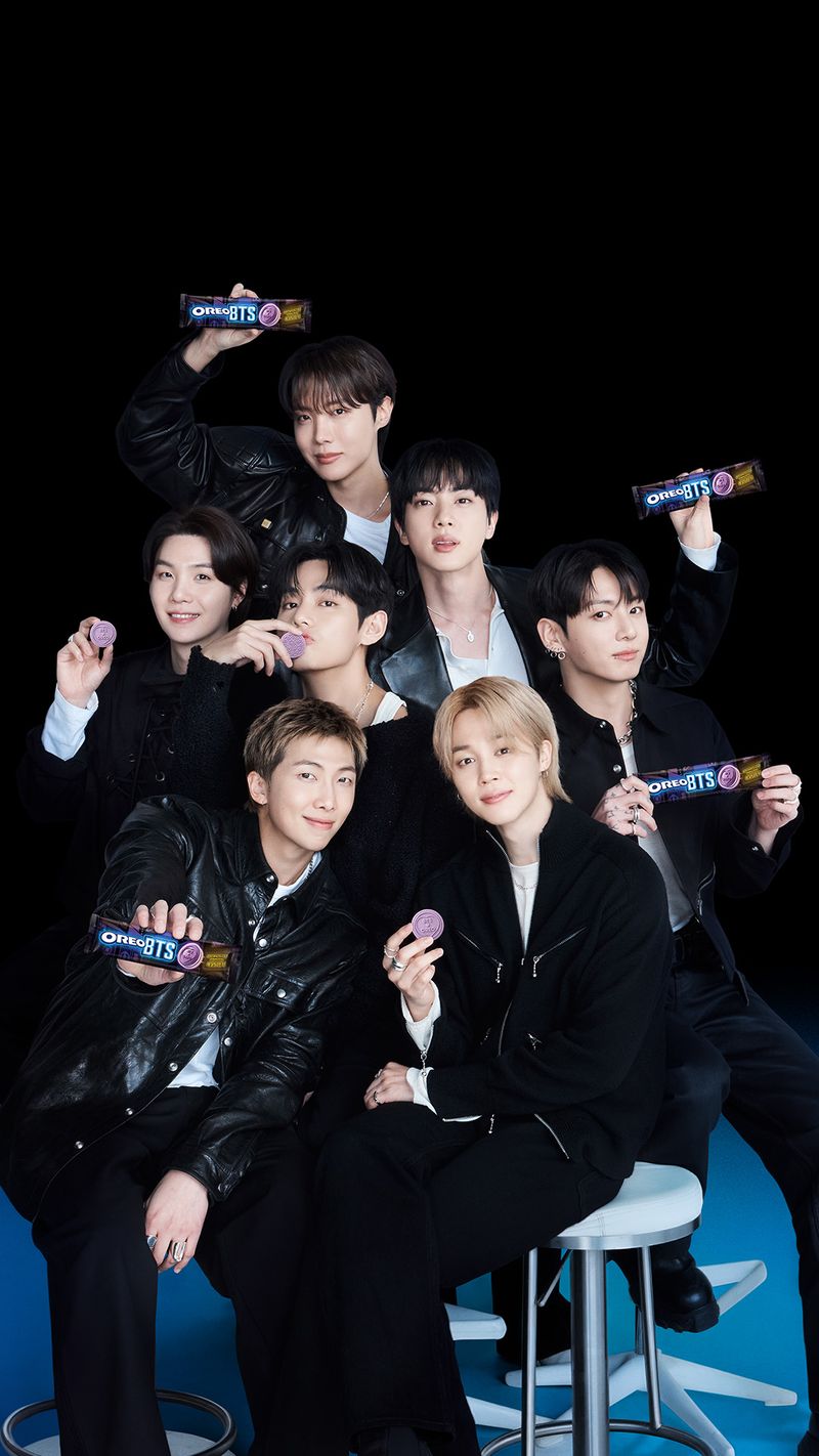 오레오와 방탄소년단의 만남, '오레오 & 방탄소년단 한정판 쿠키' 출시. 사진=동서식품 제공, 뉴시스