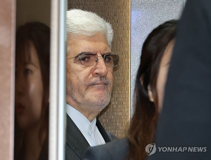 초치된 사이드 쿠제치 주한 이란대사 (출처=연합뉴스)