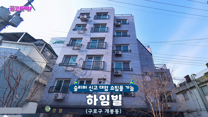 서울 구로구 개봉동 '하임빌' 전경. 유튜브 채널 '집 나와라 뚝딱!' 갈무리
