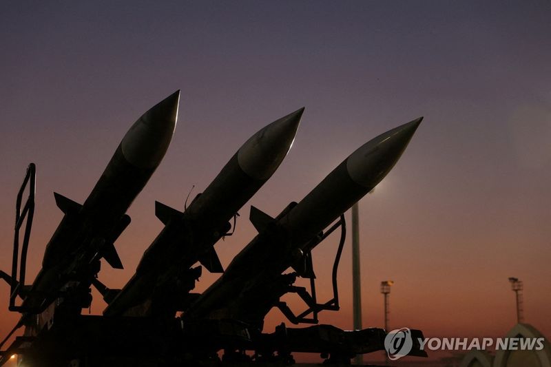 이란혁명수비대(IRGC) 우주항공 박물관에 전시된 미사일 (출처=연합뉴스)