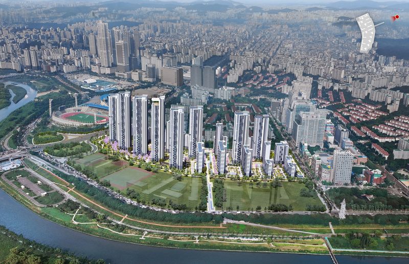 목동6단지 아파트 재건축사업 조감도. 서울시 제공