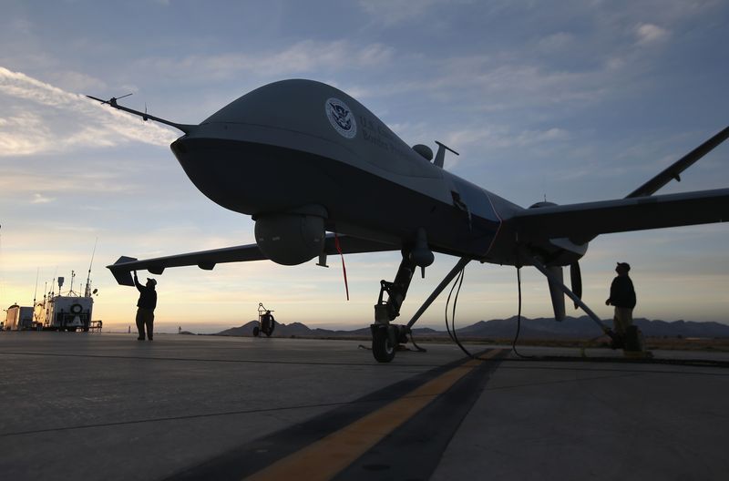 미군 무인기인 드론 MQ-1 프레데터. AFP 뉴스1