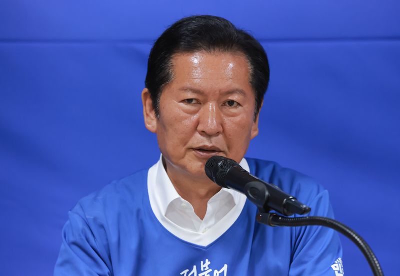 정청래 더불어민주당 대표 연합뉴스