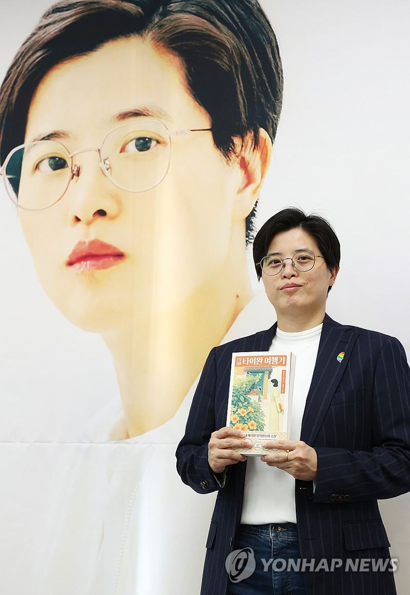부커상 수상 대만작가 양솽쯔 내한 (출처=연합뉴스)