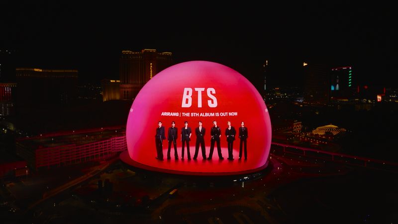 방탄소년단 더 시티 라스베이거스. 하이브 제공