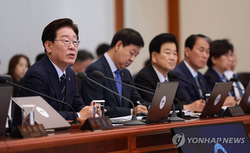 이재명 대통령, 국무회의 발언 (출처=연합뉴스)