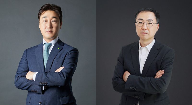조성우 대동 부사장(왼쪽), 유용규 대동모빌리티 부사장. 대동그룹 제공