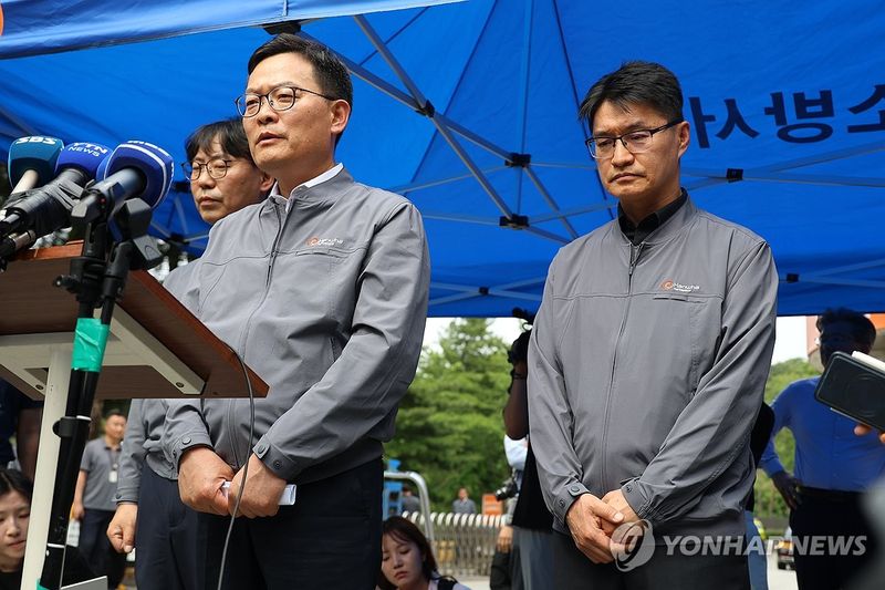 발언하는 손재일 한화에어로 대표 (출처=연합뉴스)