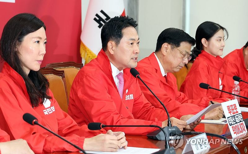 발언하는 국민의힘 장동혁 상임선대위원장 (출처=연합뉴스)