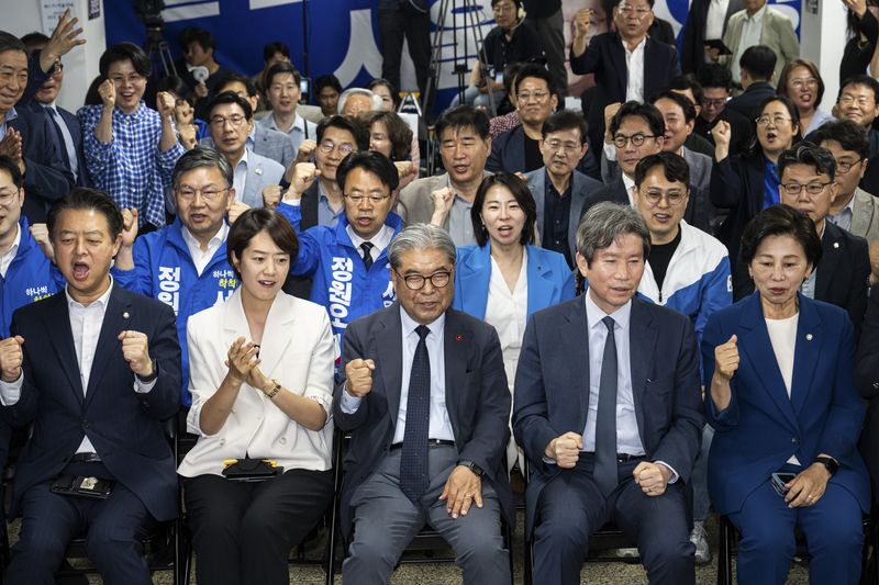 민주, 환호 속 신중모드… '경북만 우세' 국힘은 적막 [6·3 민심의 선택]