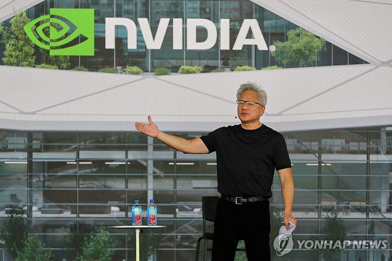 젠슨 황, 엔비디아 대만 본부 기공식 행사 참석 (출처=연합뉴스)