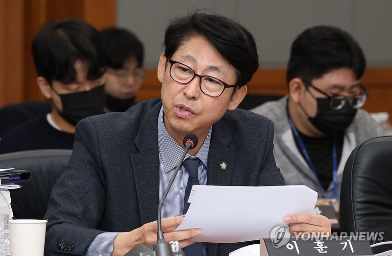 이훈기 더불어민주당 의원. 연합뉴스