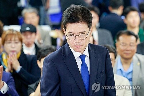 지방선거 입장 밝힌 정원오 서울시장 후보 (출처=연합뉴스)