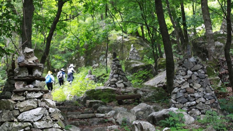 동해소금길 제1코스 돌탑쉼터