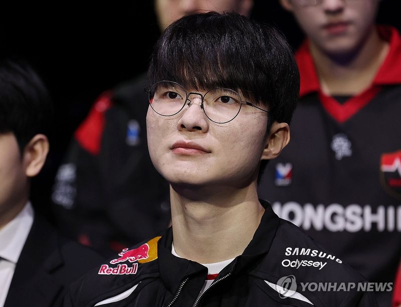 2026 시즌 미디어데이 참석한 페이커 (출처=연합뉴스)
