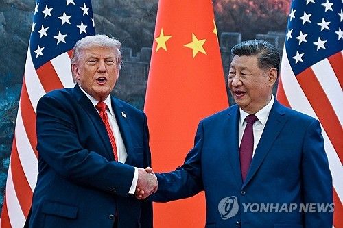 트럼프 미국 대통령과 시진핑 중국 국가주석 (출처=연합뉴스)