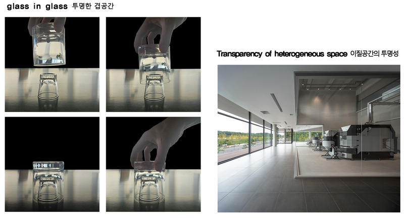 서울 구로구 항동 '9로평상'은 풍경에 집중할 수 있도록 로스터는 유리벽 너머 공간을 분리한 곳에 넣었다. 건축가는 이를 '유리 속 유리'라는 개념이라 설명했다. /사진=이뎀건축사사무소 제공
