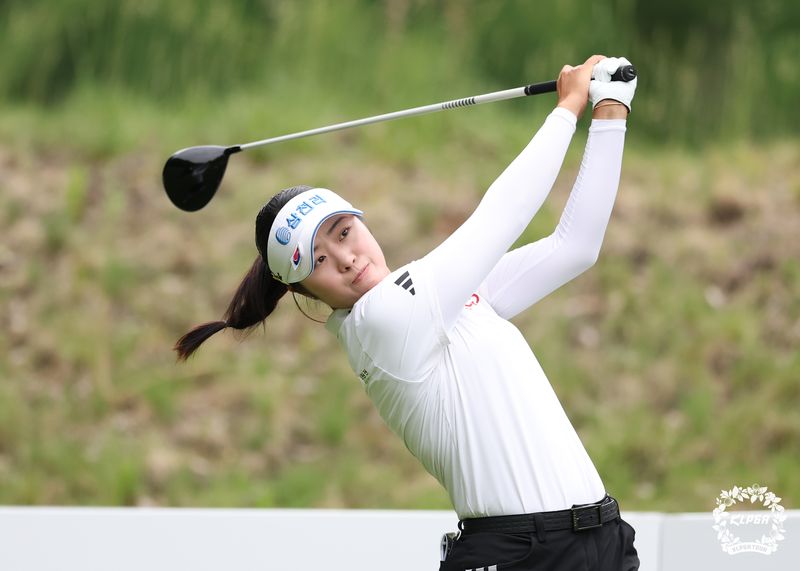 한국여자프로골프(KLPGA) 투어 셀트리온 퀸즈 마스터즈 우승을 차지한 서교림.KLPGA 제공