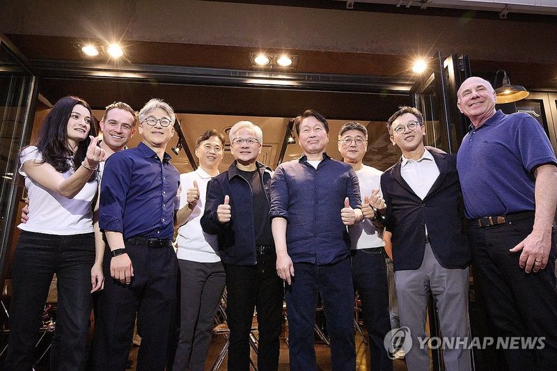 SKT-엔비디아, 'AI 인프라' 동맹 (출처=연합뉴스)