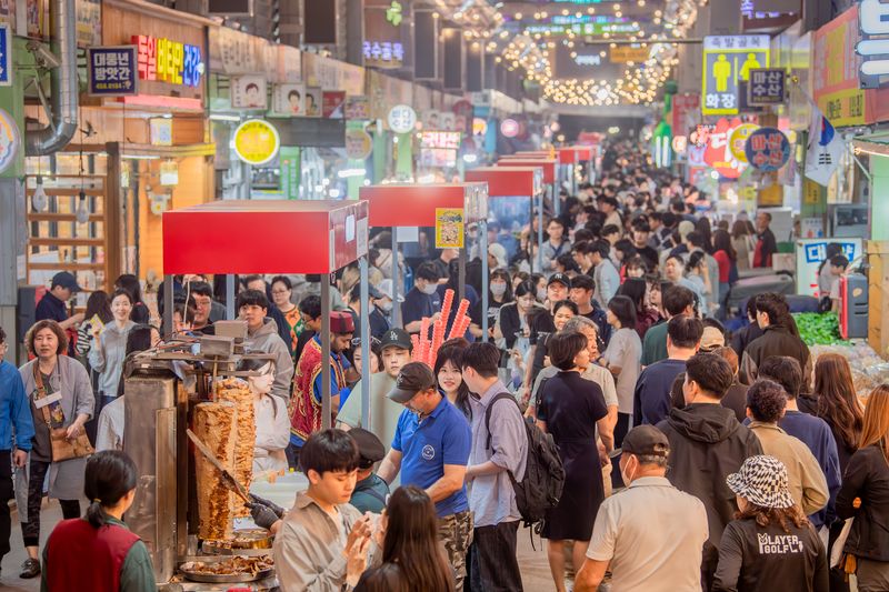 구미 달달한 낭만 야시장. 뉴시스