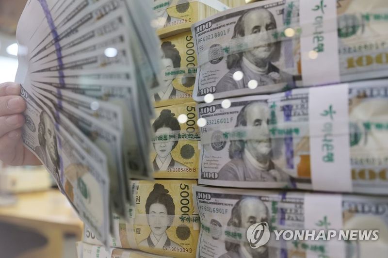 달러화와 원화 (출처=연합뉴스)