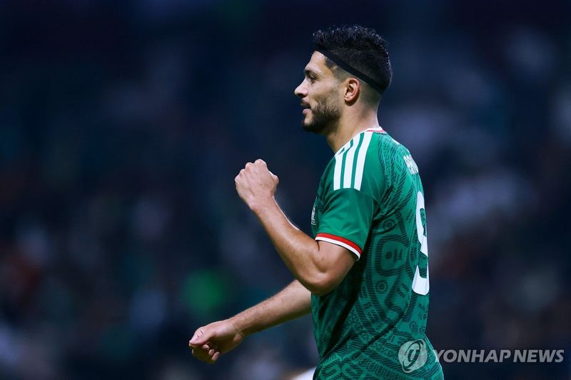 멕시코 대표팀의 '간판 공격수' 라울 히메네스 (출처=연합뉴스)