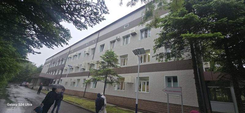 러시아 연해주 하산중앙병원 전경. 그린닥터스 제공
