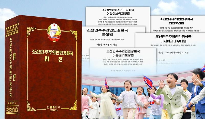 조선민주주의인민공화국 법전. 노동신문/뉴스1