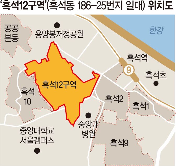 "5억 빌라가 10억 됐다" 흑석 최대어 12구역 매물 '쏙'