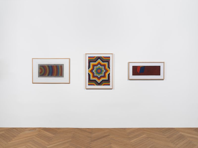 솔 르윗 'Arcs from the Midpoint of the Left Side'. 대전 헤레디움 제공