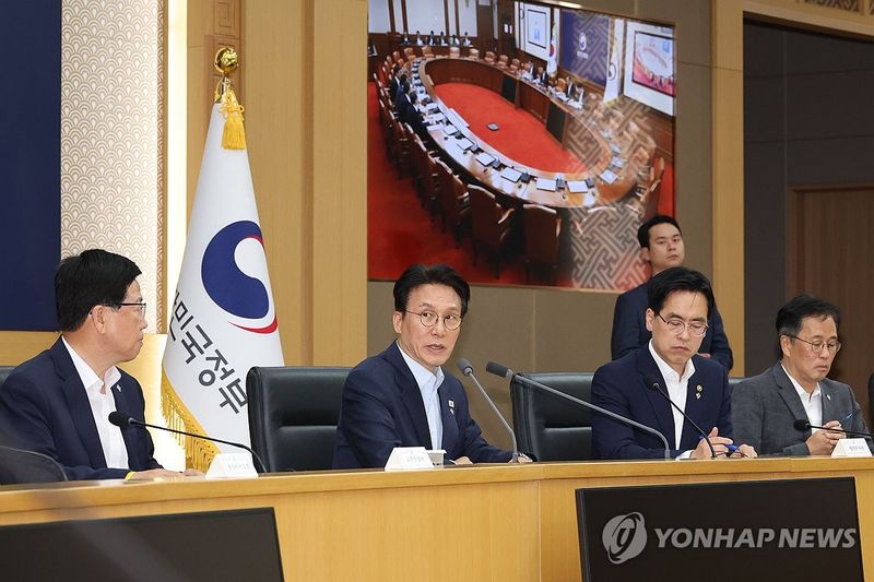 '국민 참정권 침해' 관계장관회의 주재하는 김민석 총리 (출처=연합뉴스)