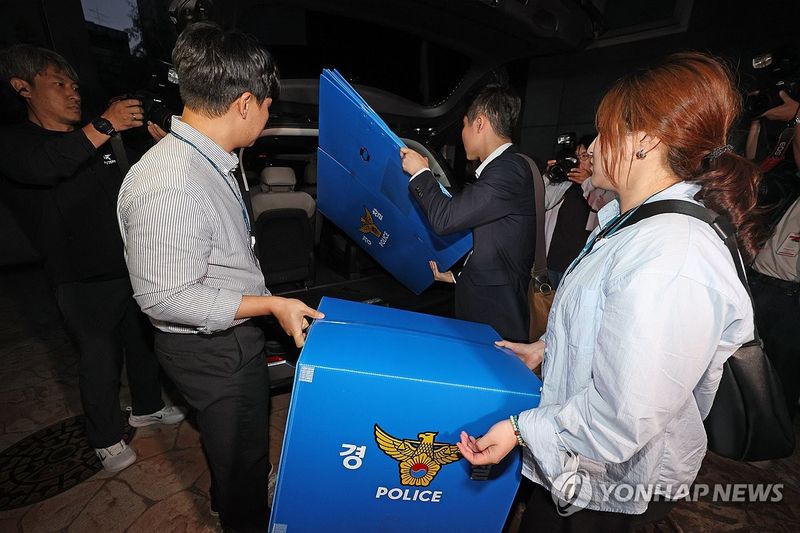'지선 투표용지 부족' 관련 송파구선관위 압수수색 종료 (출처=연합뉴스)