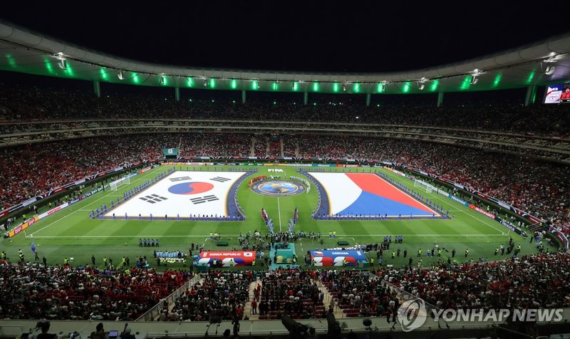 월드컵 체코전, 드디어 시작 (출처=연합뉴스)