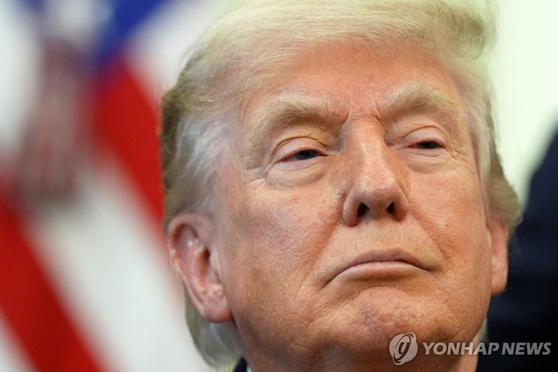도널드 트럼프 미국 대통령.연합뉴스