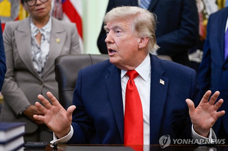 트럼프 대통령 (출처=연합뉴스)