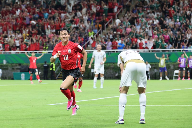 대한민국 축구국가대표팀 오현규. ⓒ 뉴스1 임세영 기자