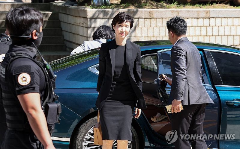 조정기일 출석하는 노소영 관장 (출처=연합뉴스)