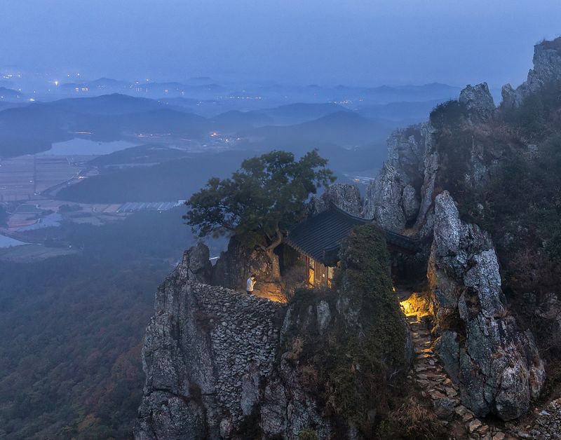 달마산 도솔암