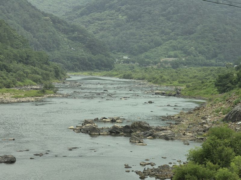 전남 곡성 인근에서 본 섬진강 모습 ⓒ 뉴스1