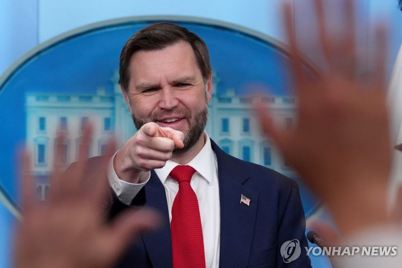 밴스 미국 부통령 (출처=연합뉴스)