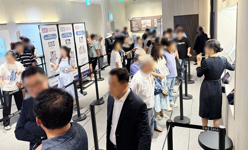 더샵 검단레이크파크 견본주택 내부