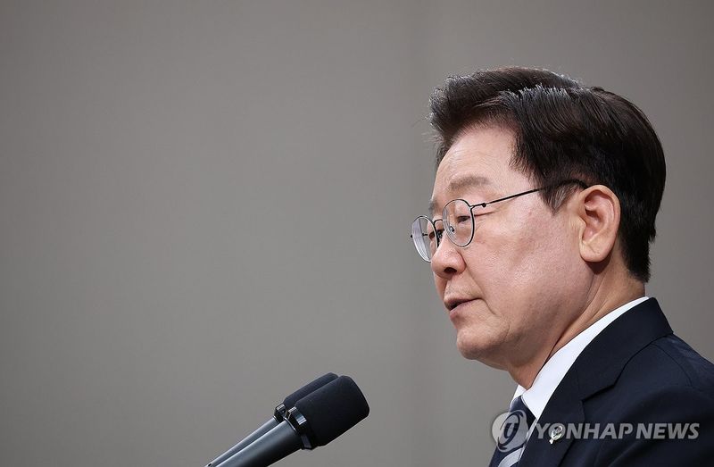 답변하는 이재명 대통령 (출처=연합뉴스)