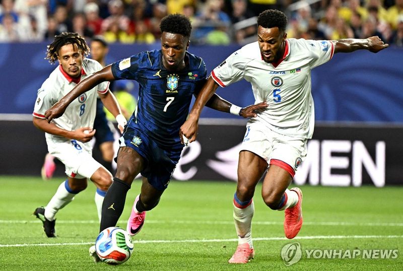 돌파하는 비니시우스 주니오르 (출처=연합뉴스)