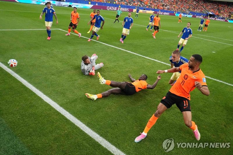코디 학포의 골 장면 (출처=연합뉴스)
