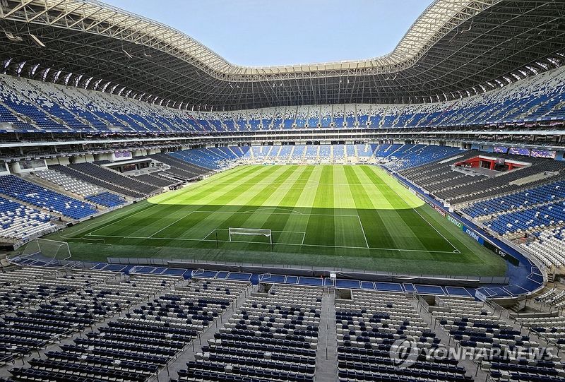 '월드컵 결전지' 멕시코 BBVA 스타디움 (출처=연합뉴스)