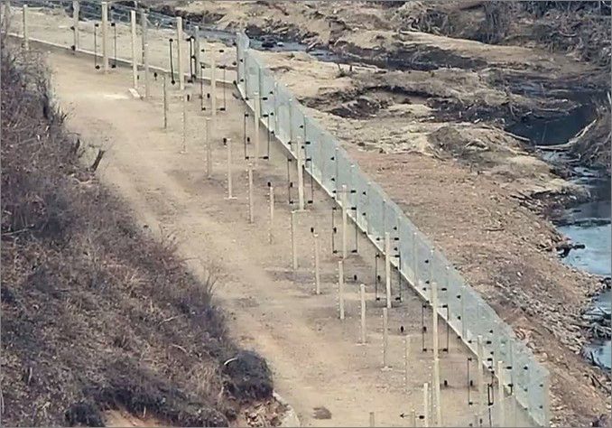 지난 2024년 촬영한 군사분계선 모습. 합동참모본부 제공