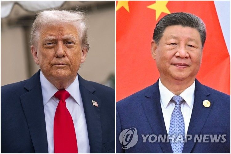 도널드 트럼프 미국 대통령(왼쪽)과 시진핑 중국 국가주석. 연합뉴스