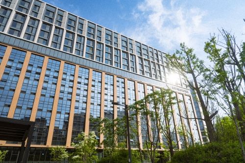 롯데캐슬 르웨스트 전경 근접 [제공=롯데건설]