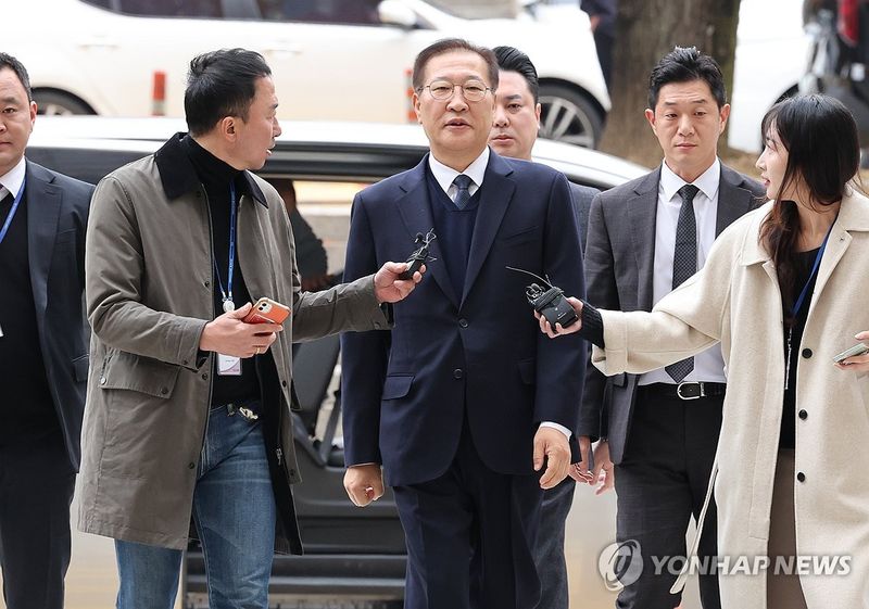 박성재 영장심사 출석 (출처=연합뉴스)