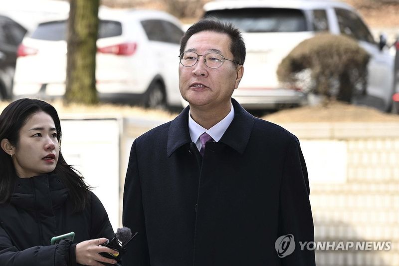 법정 향하는 박성재 (출처=연합뉴스)